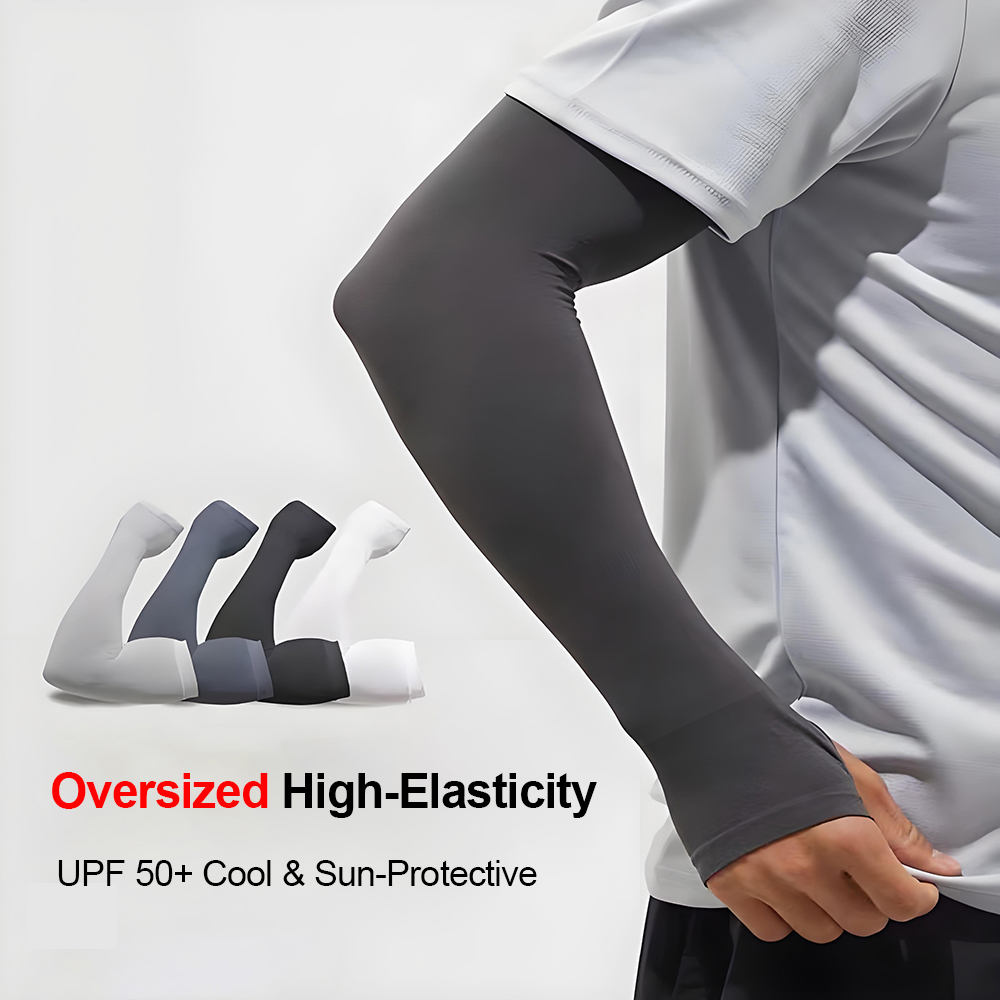 Cycling Arm Warmers - Manicotti da ciclismo da uomo taglie