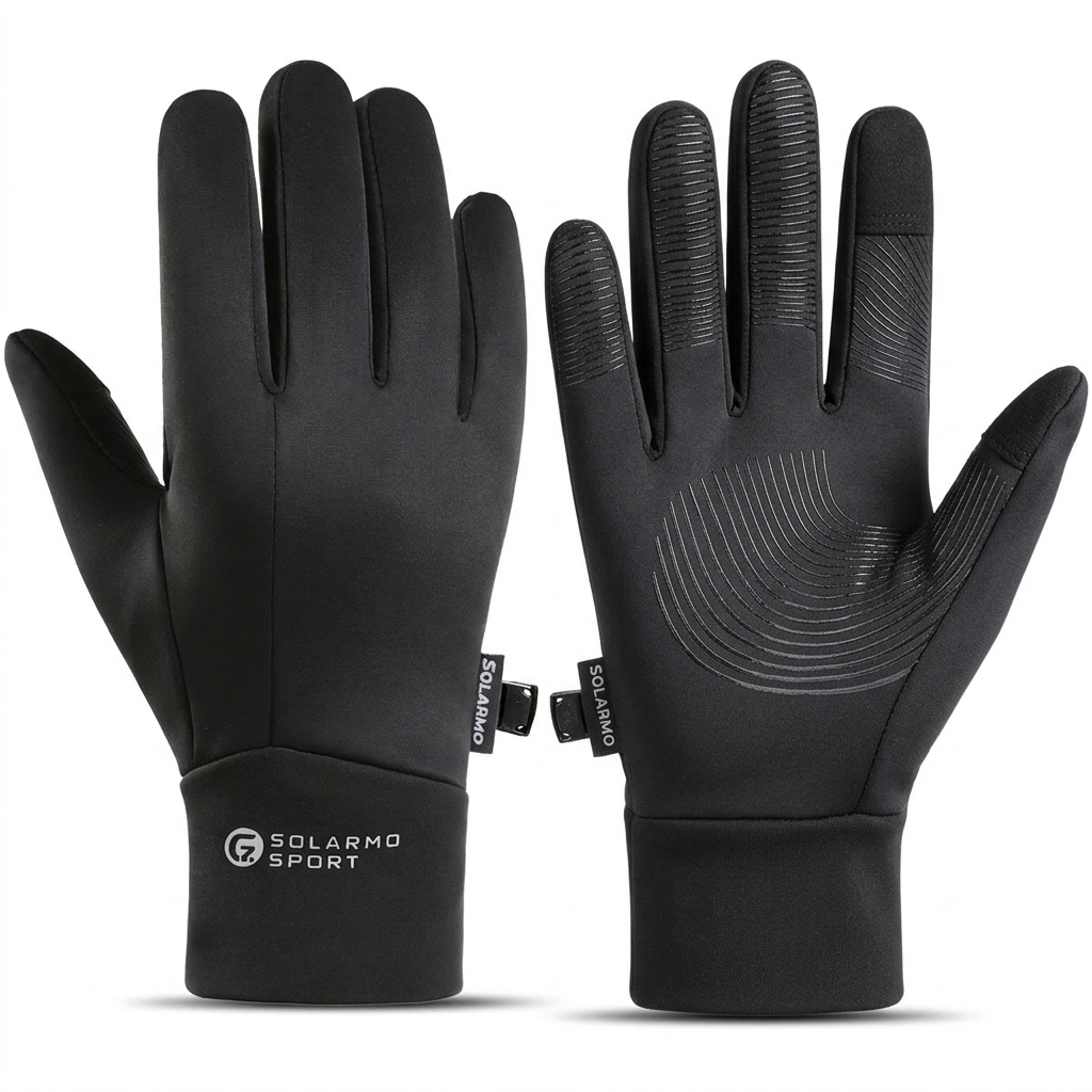 Cycling Gear Weather - Guanti Sportivi Invernali per Uomo, Guanti