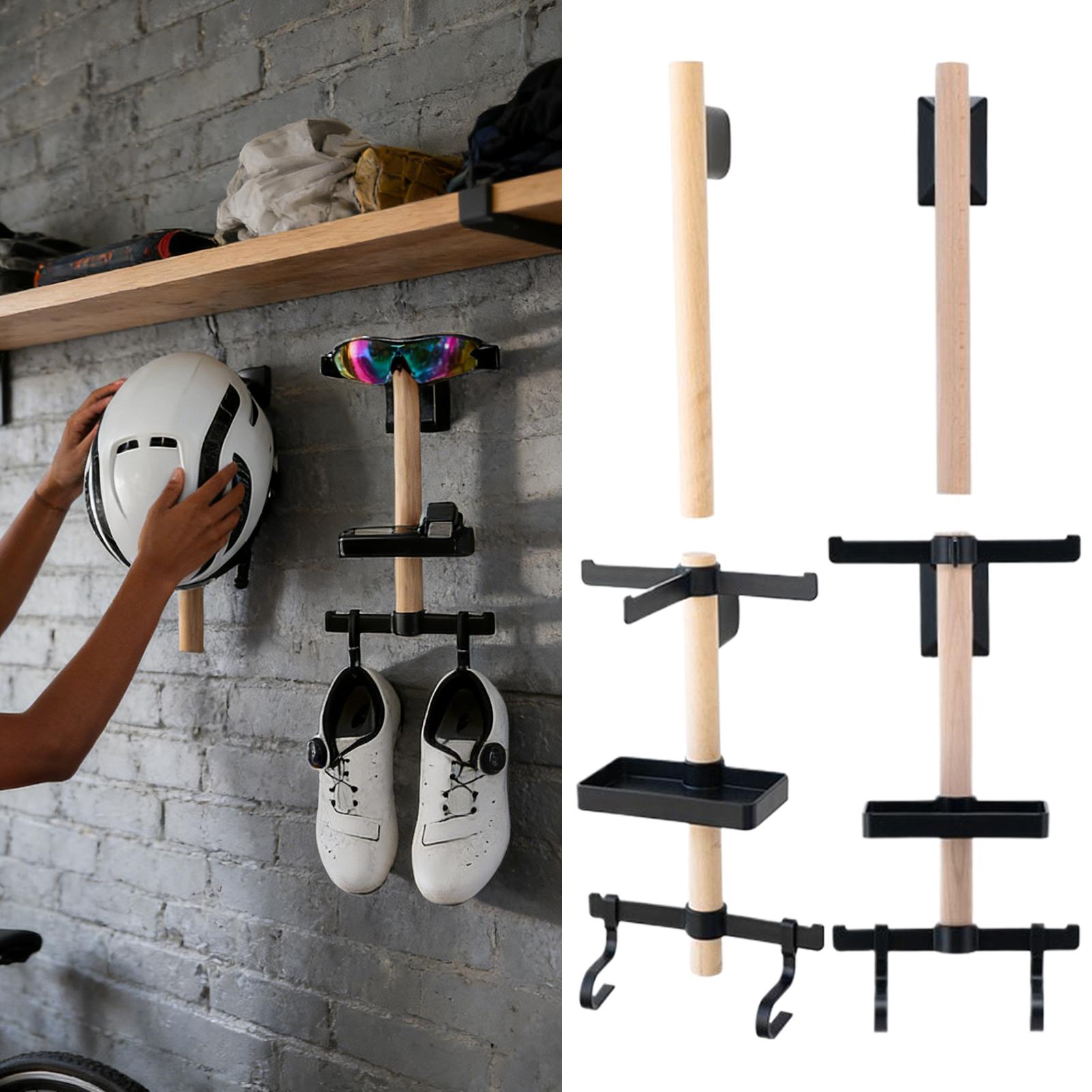 Cycling Gear Display - Supporto da Parete per Attrezzatura Ciclistica,