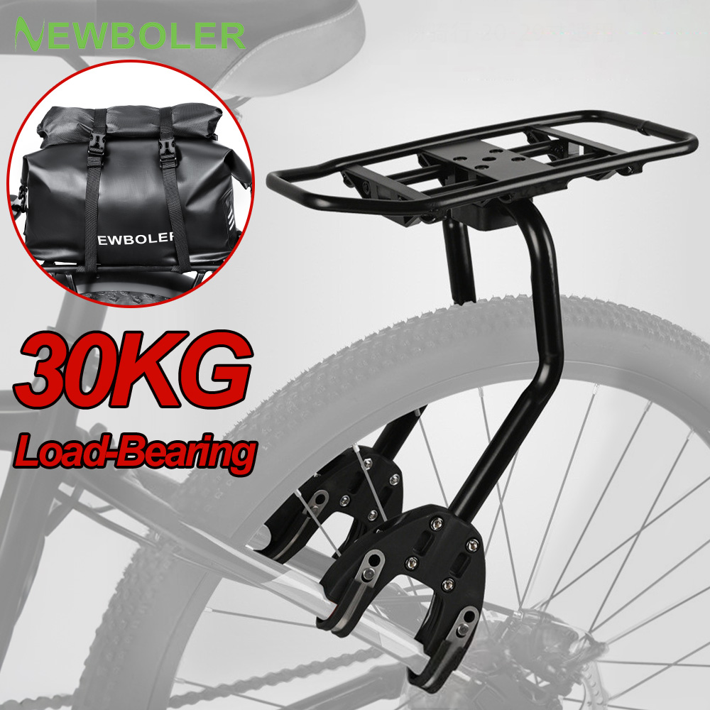 Cycling Gear Shelf - Portapacchi Posteriore per Bicicletta, Supporto per