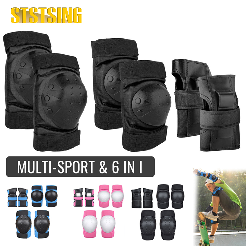 Youth Cycling Gear - Protezioni per Ginocchia, Gomiti e Polsi