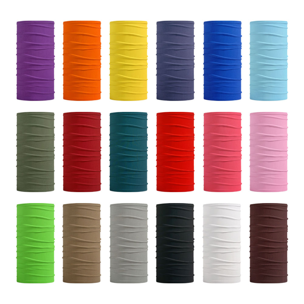 Cycling Gear - Bandane tinta unita senza cuciture uomo