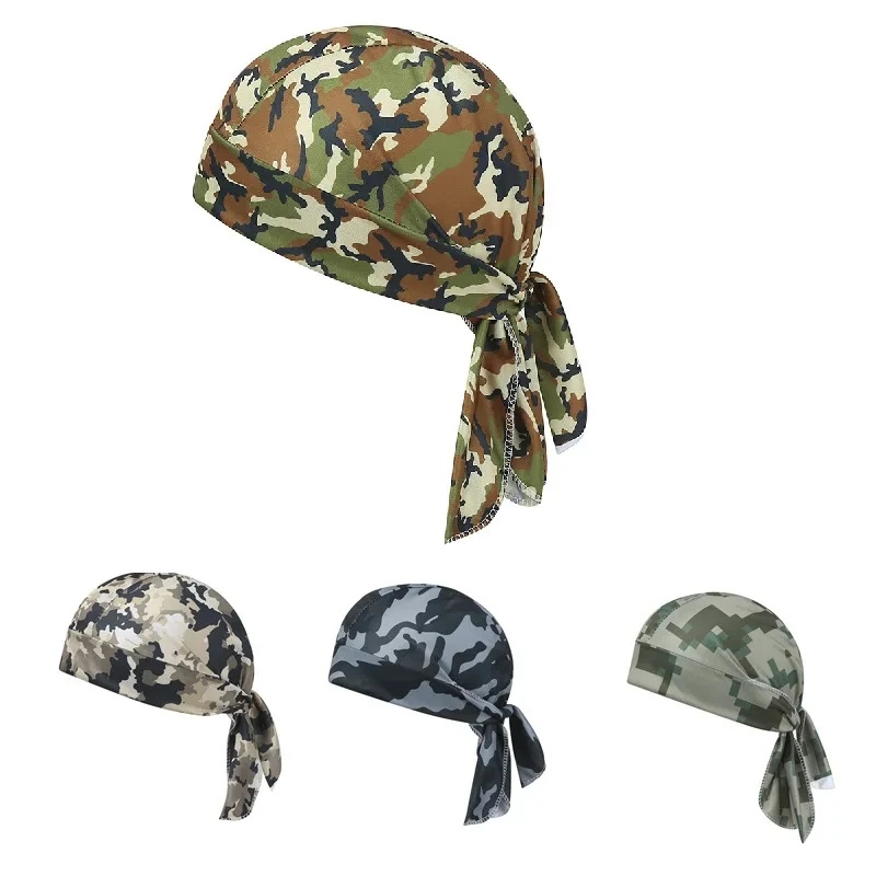 Cycling Headwear - Fascia per capelli mimetica, bandana, fazzoletto,