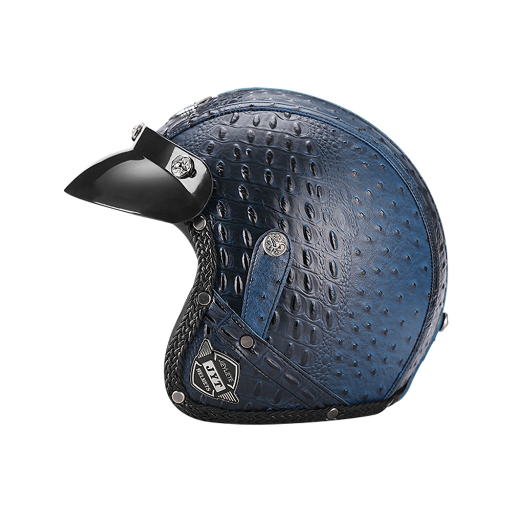 Caschi da moto retrò a faccia  - Vintage Cycling Gear recensione e prezzo