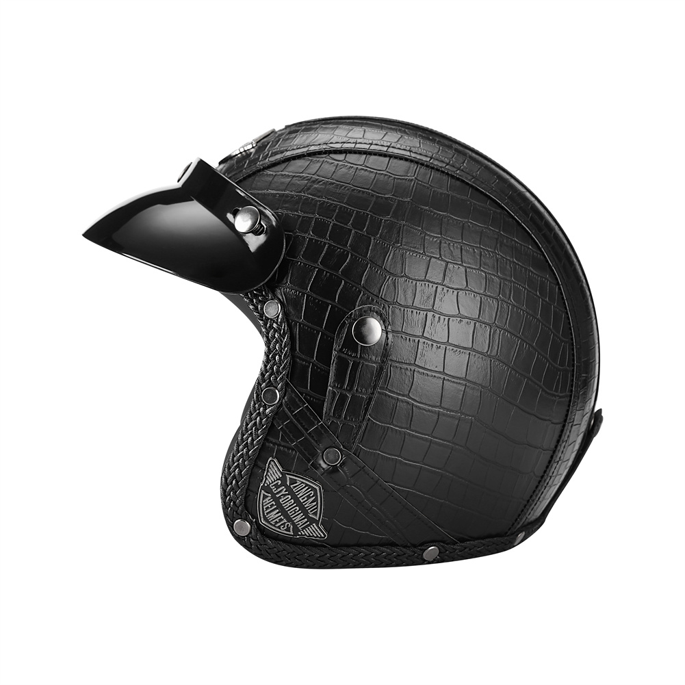 Caschi da moto retrò a faccia  - Vintage Cycling Gear recensione e prezzo