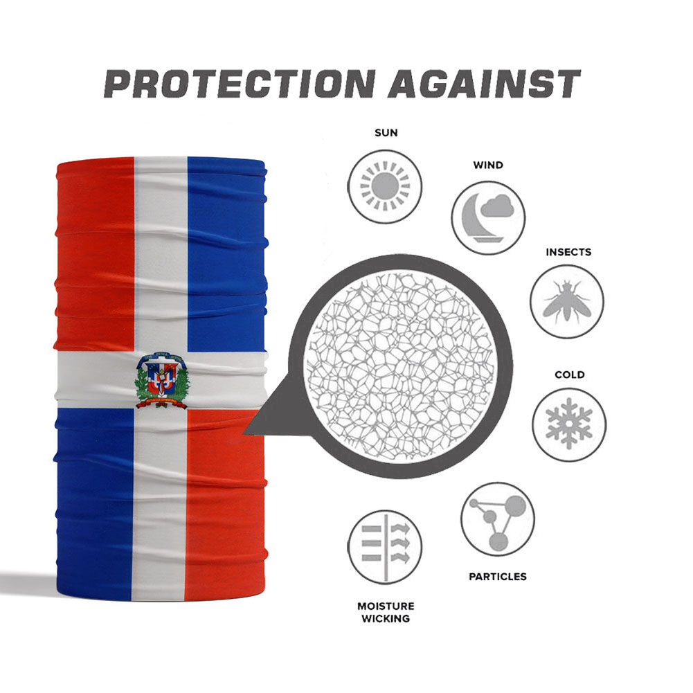 Dominica National Flag Bandana - Cycling Headwear recensione e prezzo