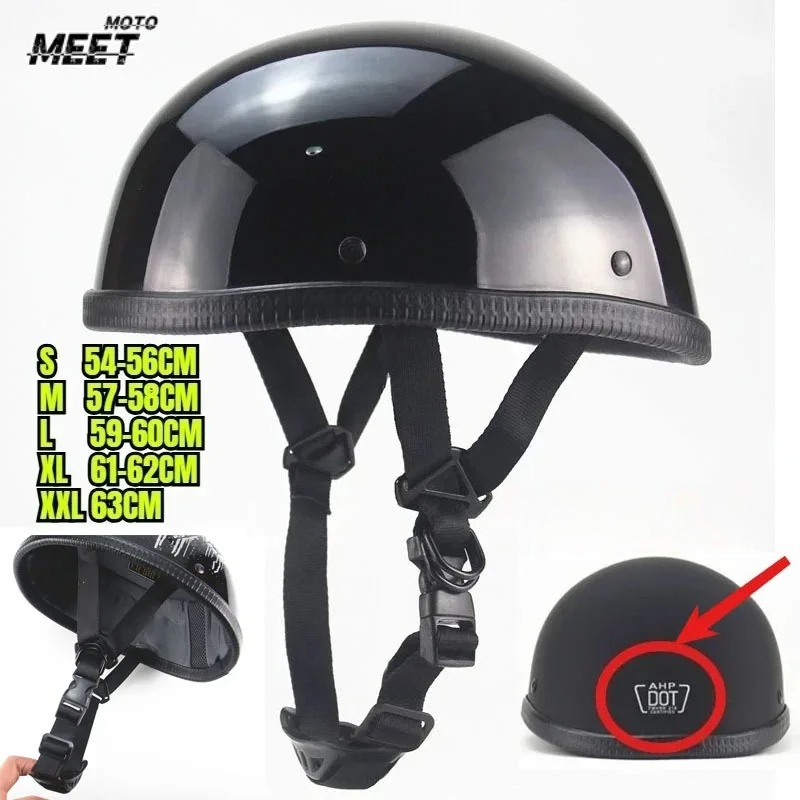 Casco Moto Retrò Unisex Certif - Vintage Cycling Gear recensione e prezzo