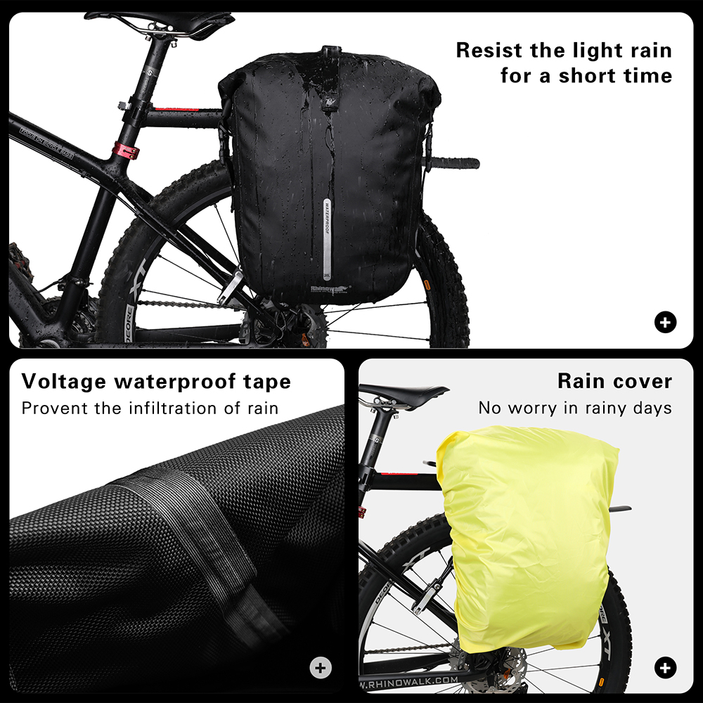 Rhinowalk zaino per bici imper - Cycling Gear Storage Rack recensione e prezzo